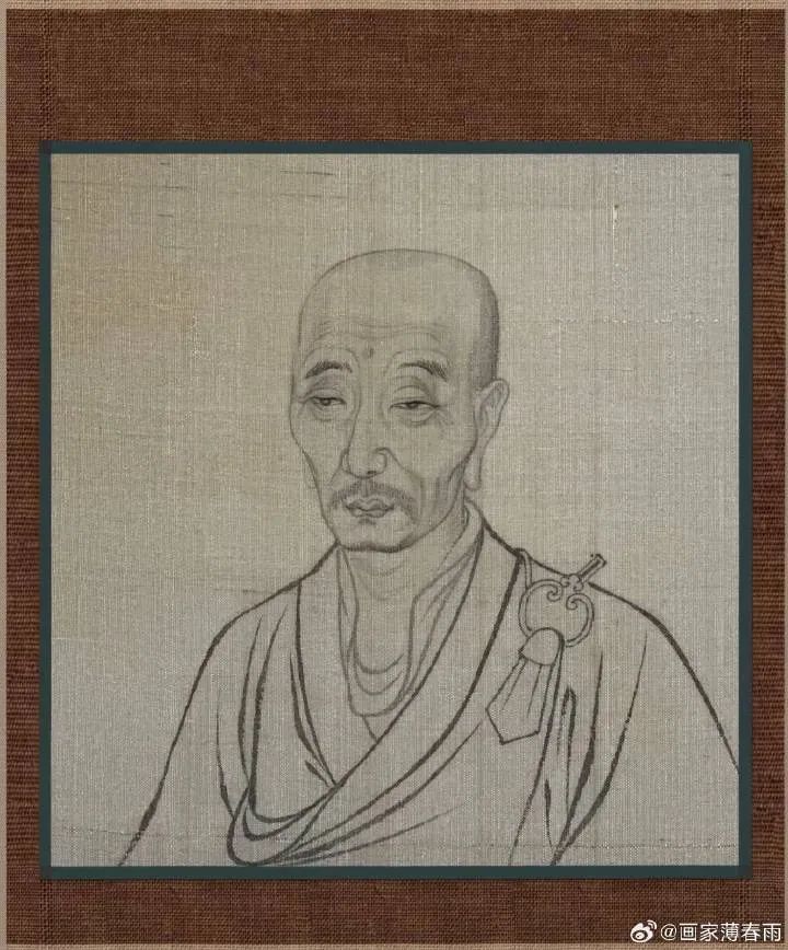 薄春雨：重绘《佛祖道影》疏