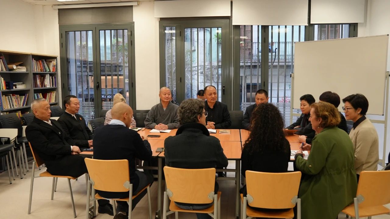 浙江省宗教文化交流代表团应邀到访海会山