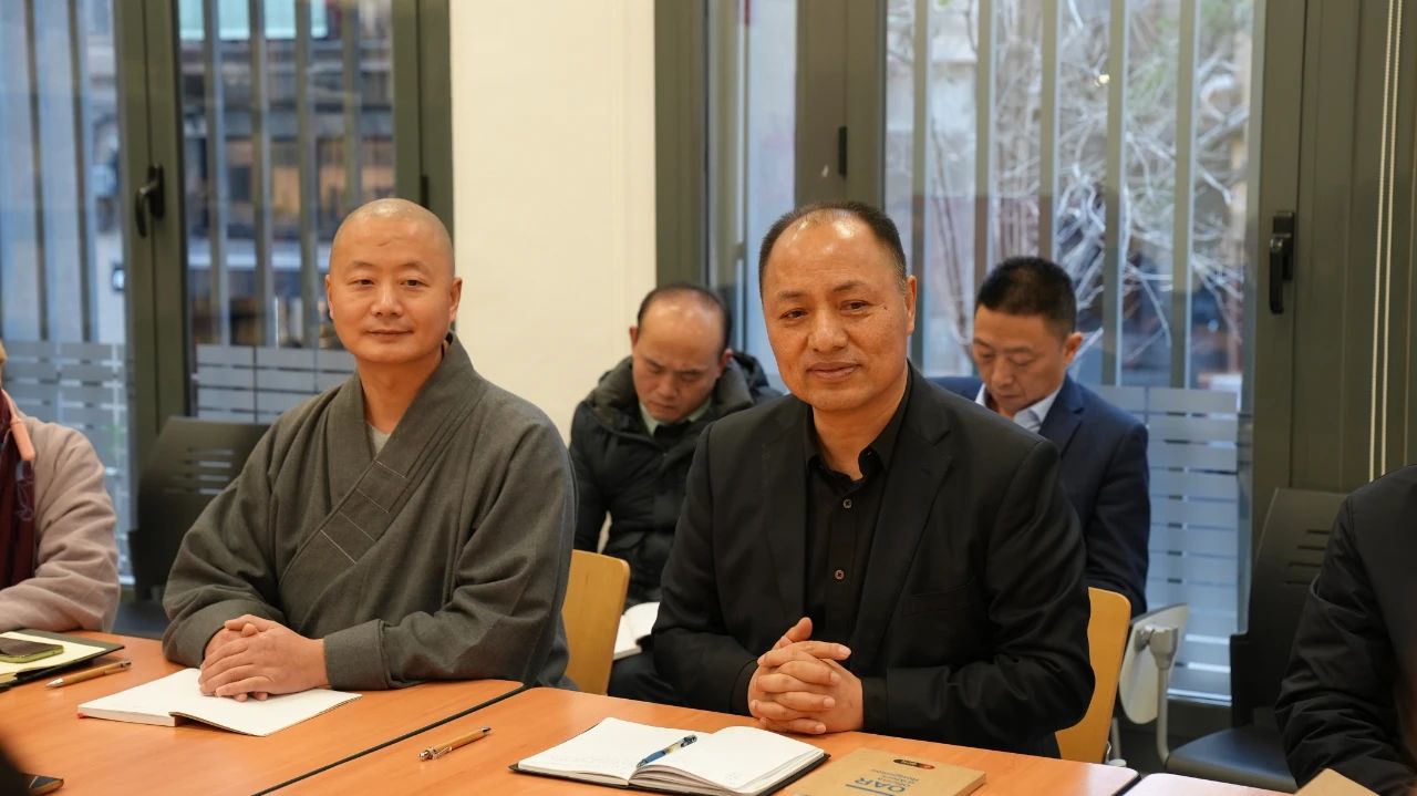 浙江省宗教文化交流代表团应邀到访海会山