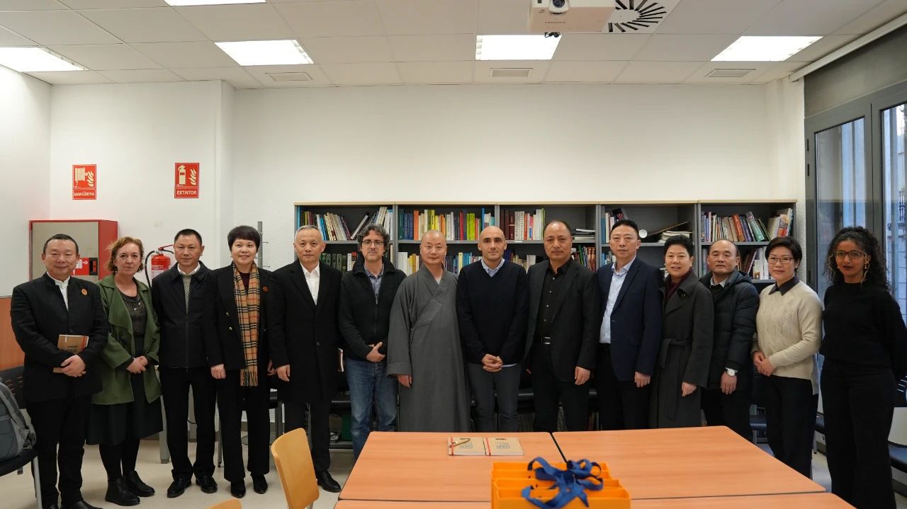 浙江省宗教文化交流代表团应邀到访海会山