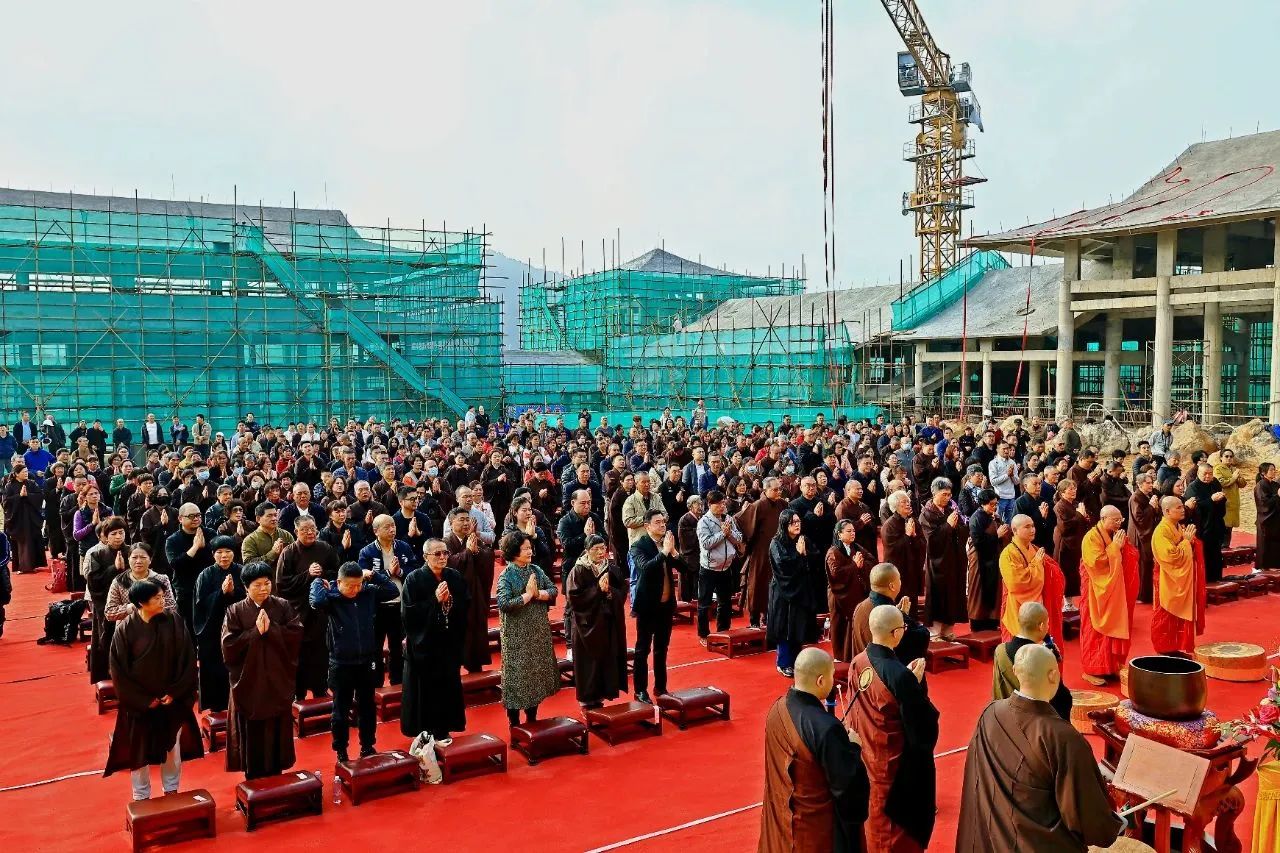 沩仰祖庭今朝重光！韶关东平山正觉禅寺举行大雄宝殿封顶庆典