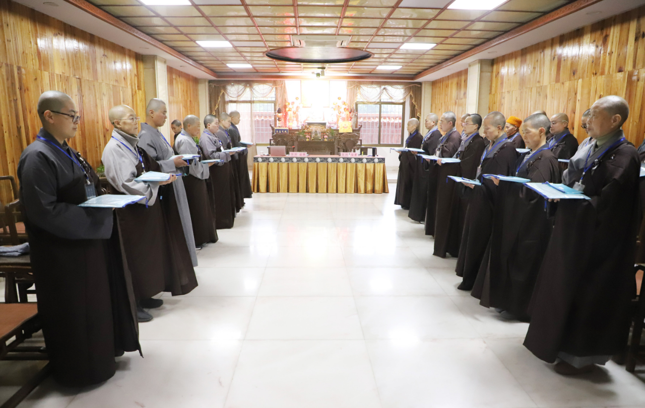 福建省佛教协会第三次传授式叉摩那戒法会圆满