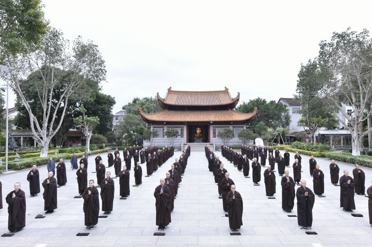 福建省佛教协会第三次传授式叉摩那戒法会圆满