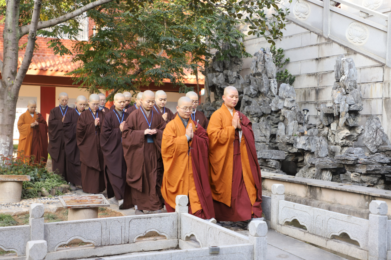福建省佛教协会第三次传授式叉摩那戒法会圆满