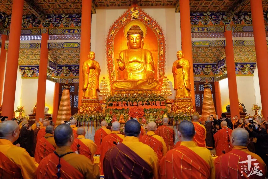 共同见证：广西佛教协会成立三十周年纪念会全记录