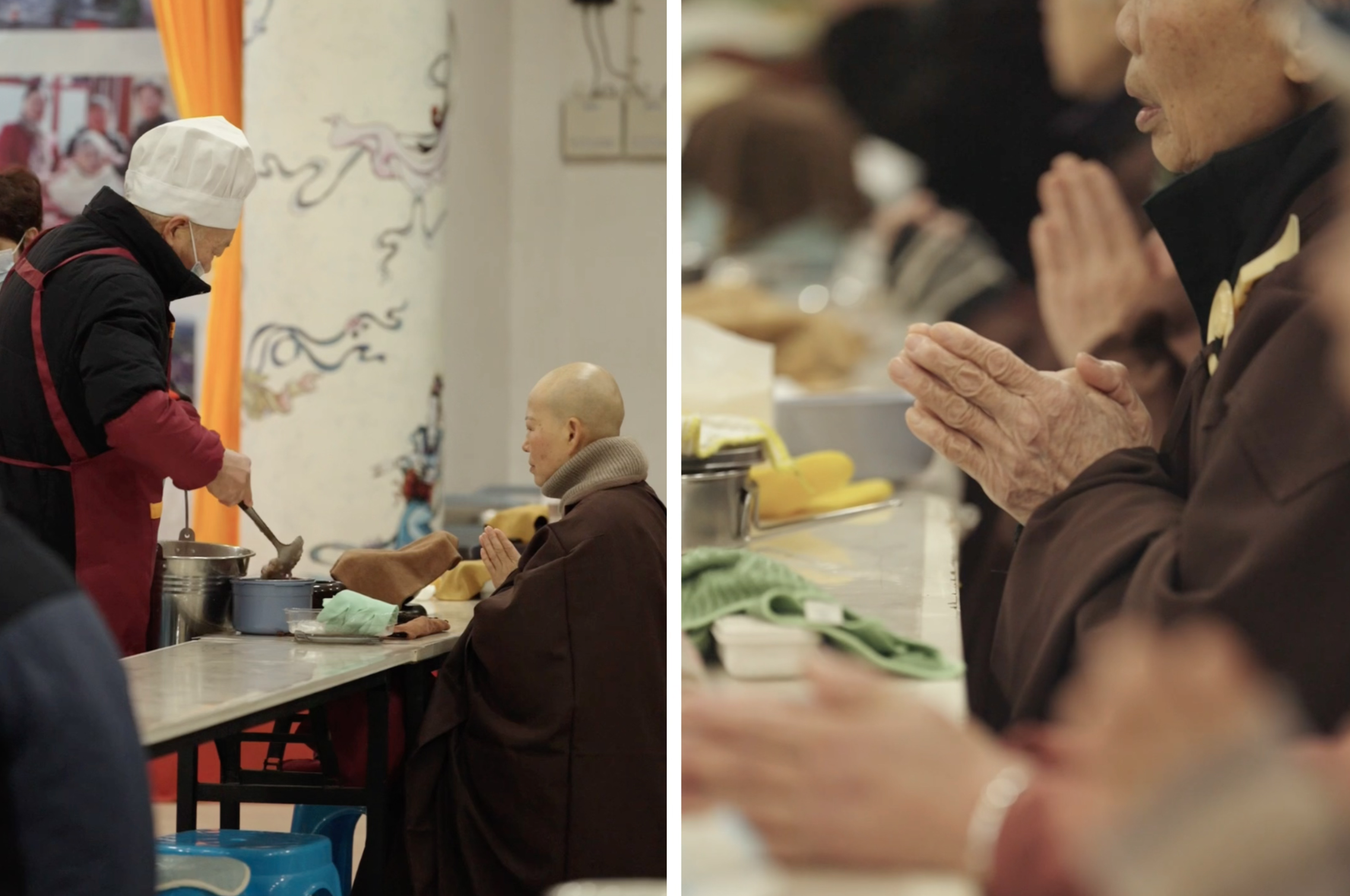 第一批搬进寺院养老的人