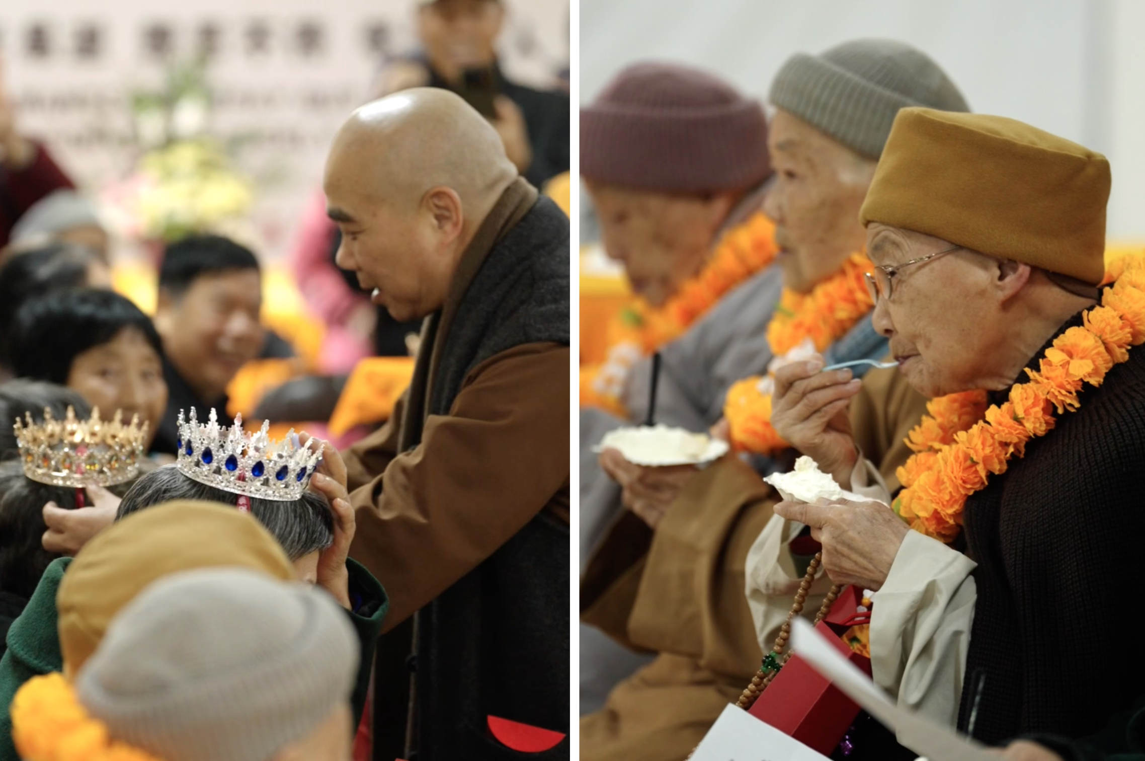 第一批搬进寺院养老的人