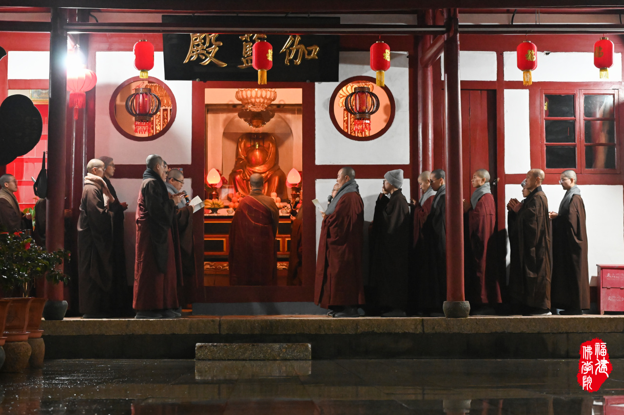 福州象峰崇福寺2023癸卯年岁末大蒙山施食法会圆满