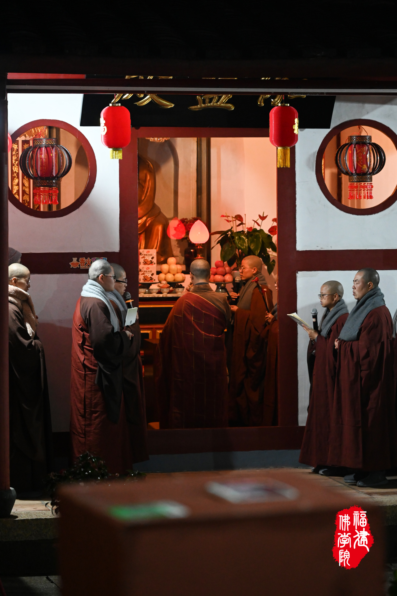 福州象峰崇福寺2023癸卯年岁末大蒙山施食法会圆满