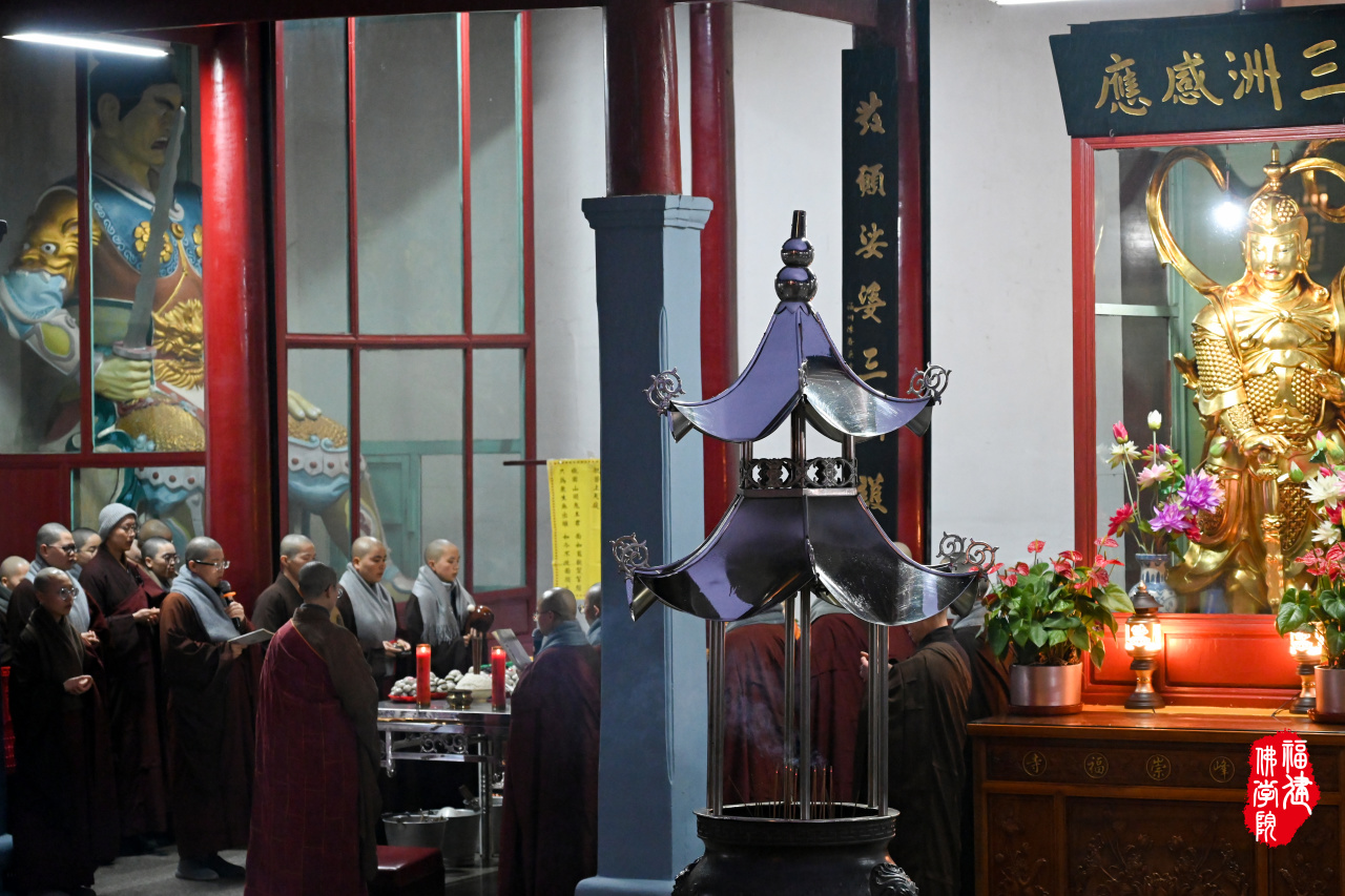 福州象峰崇福寺2023癸卯年岁末大蒙山施食法会圆满