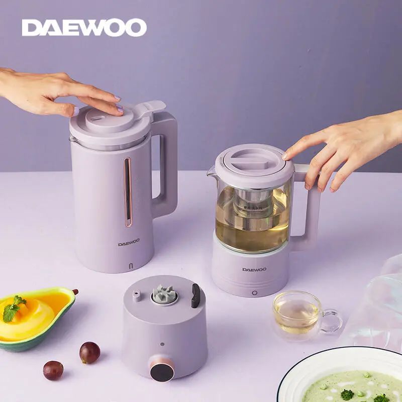 破壁机和养生壶组CP，跨界双杯随意切换，磨豆浆、煮花茶、煲汤……20功能绝不闲置