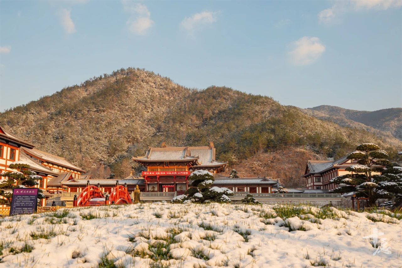 一位出家人的禅旅自述：雪落天台山，这一刻我像是候鸟找到了回家路