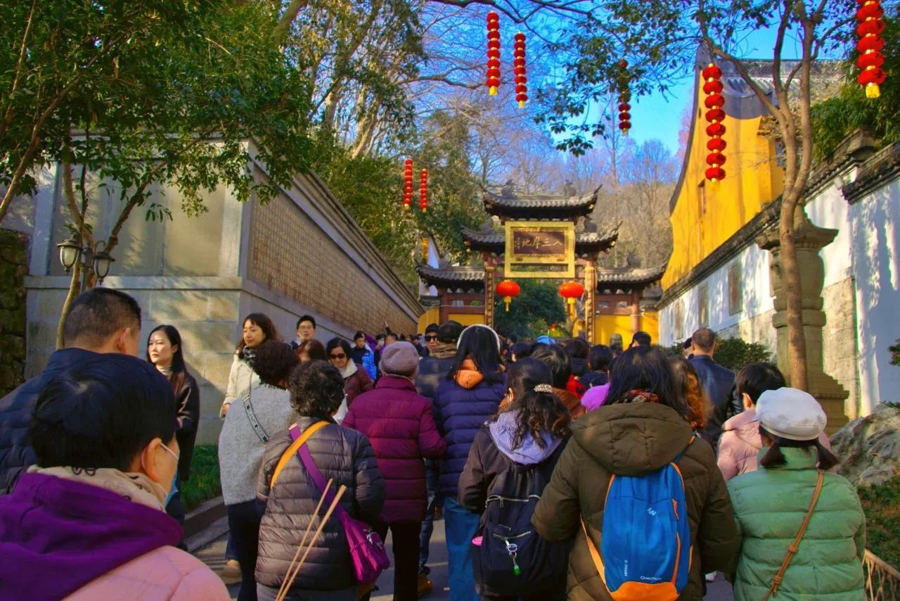 2024年杭州佛教新春祈福活动平稳有序、安全吉祥