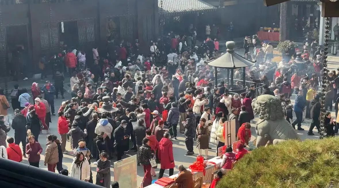 2024年杭州佛教新春祈福活动平稳有序、安全吉祥