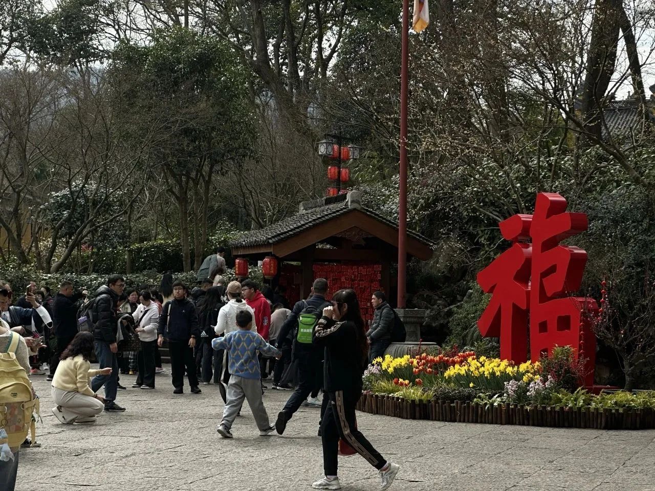 2024年杭州佛教新春祈福活动平稳有序、安全吉祥