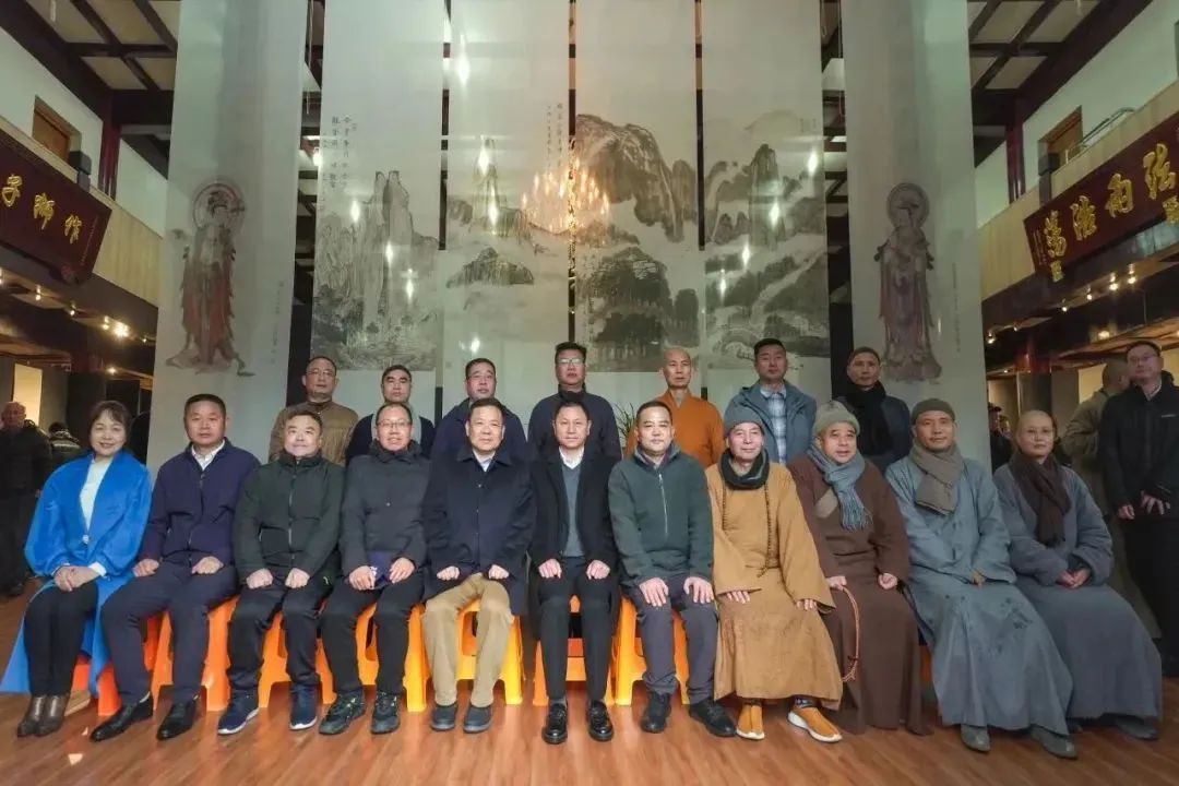 温州“美丽寺院”建设暨温州佛教书画院兰花展在能仁寺举行