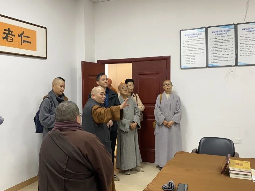 【资国时讯】海南省陵水县统战部王不切副部长一行莅临福鼎资国寺调研考察