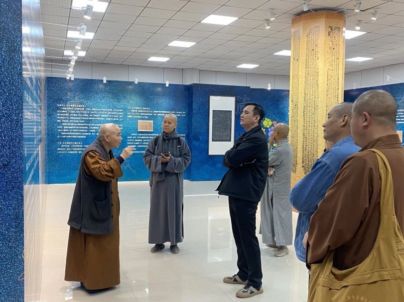 【资国时讯】海南省陵水县统战部王不切副部长一行莅临福鼎资国寺调研考察