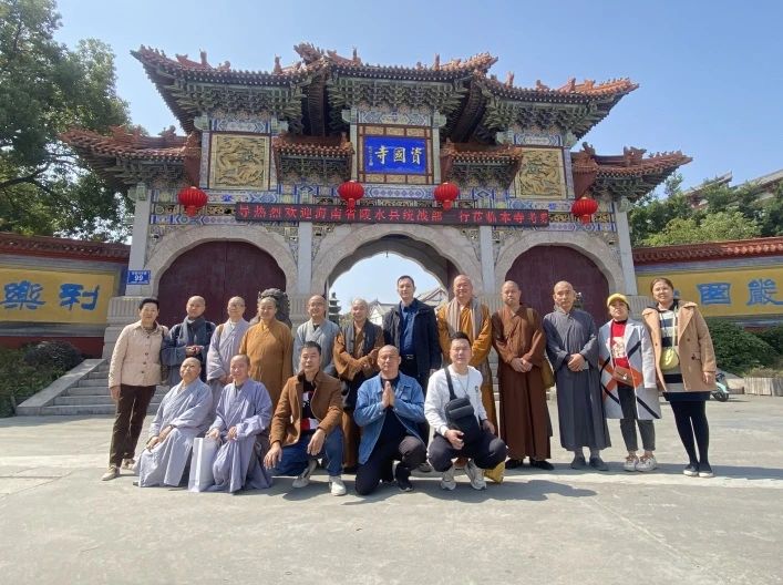 【资国时讯】海南省陵水县统战部王不切副部长一行莅临福鼎资国寺调研考察