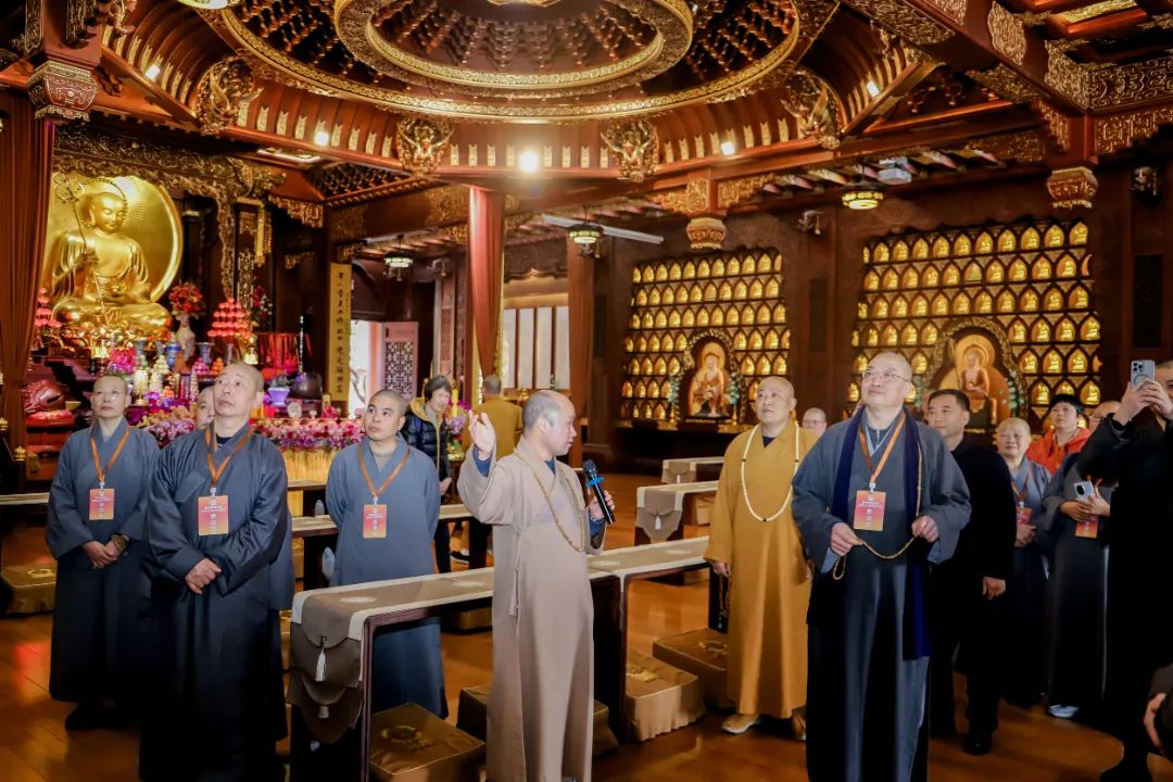 福建省福安市佛教协会“爱国主义教育实践”参访团莅临地藏古寺参学
