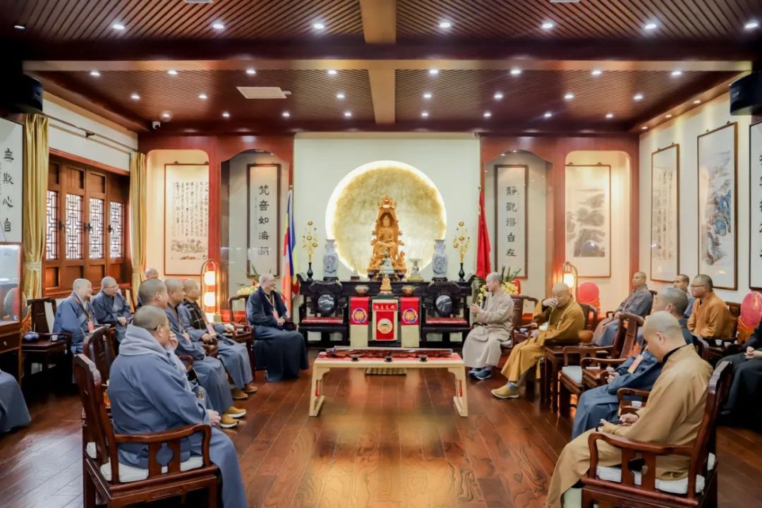福建省福安市佛教协会“爱国主义教育实践”参访团莅临地藏古寺参学