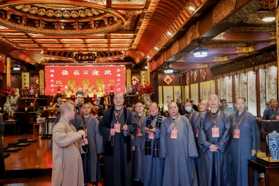 福建省福安市佛教协会“爱国主义教育实践”参访团莅临地藏古寺参学