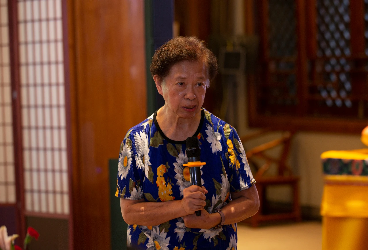 广州市大佛寺善友康乐社第十七期癌症康复营开营