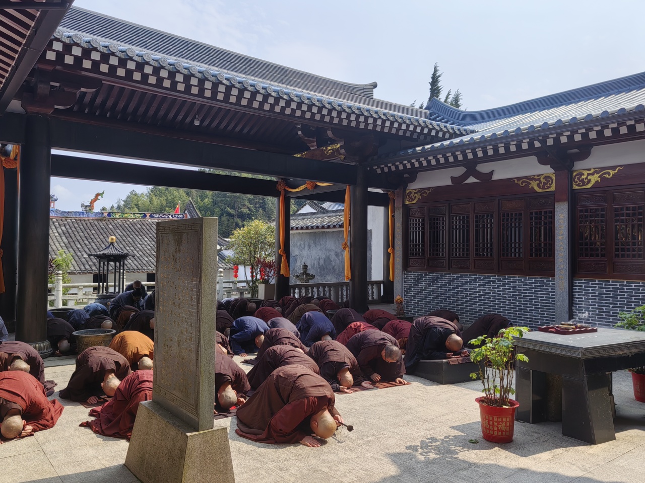 禅七丨2024甲辰年春季四众精进禅七正式起七