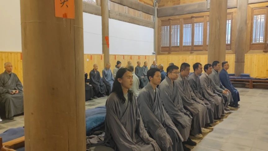 禅七丨2024甲辰年春季四众精进禅七正式起七