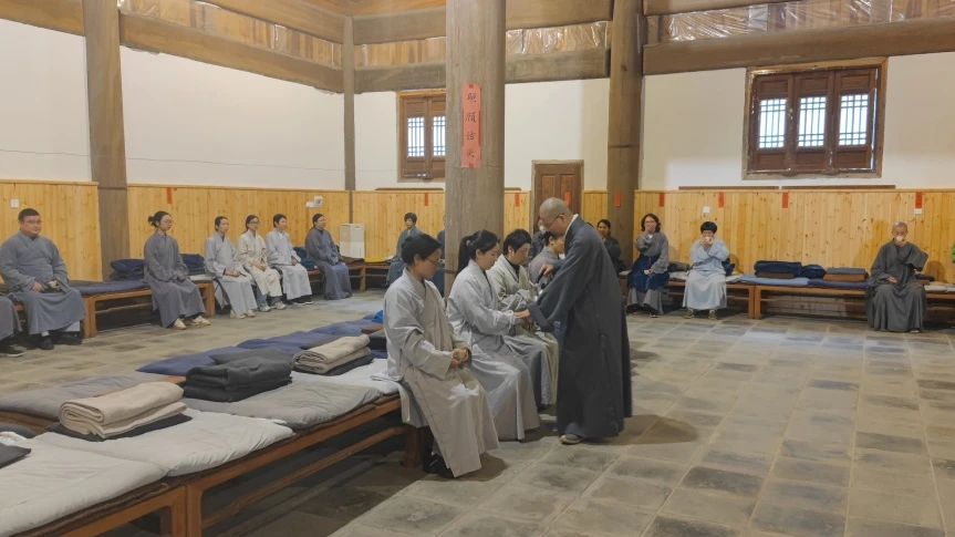 禅七丨2024甲辰年春季四众精进禅七正式起七