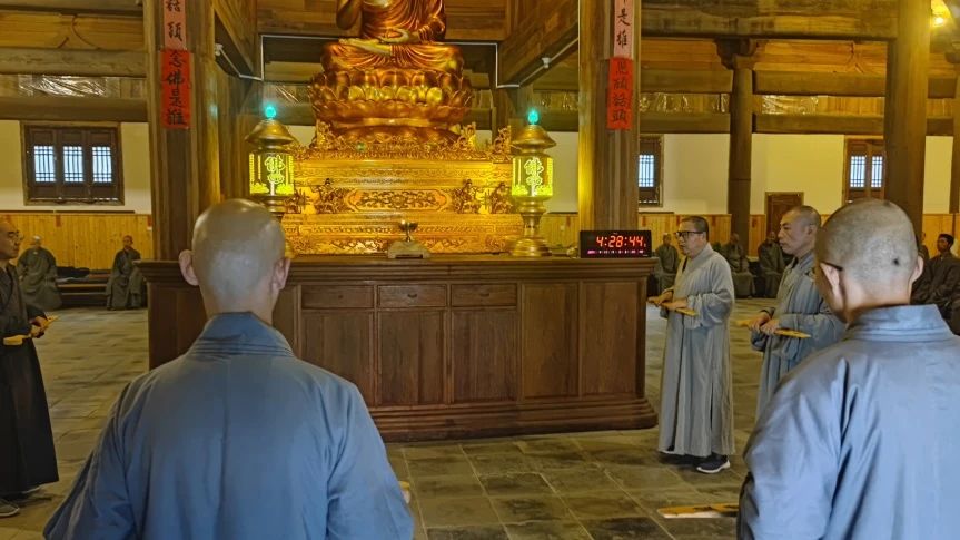 禅七丨2024甲辰年春季四众精进禅七正式起七
