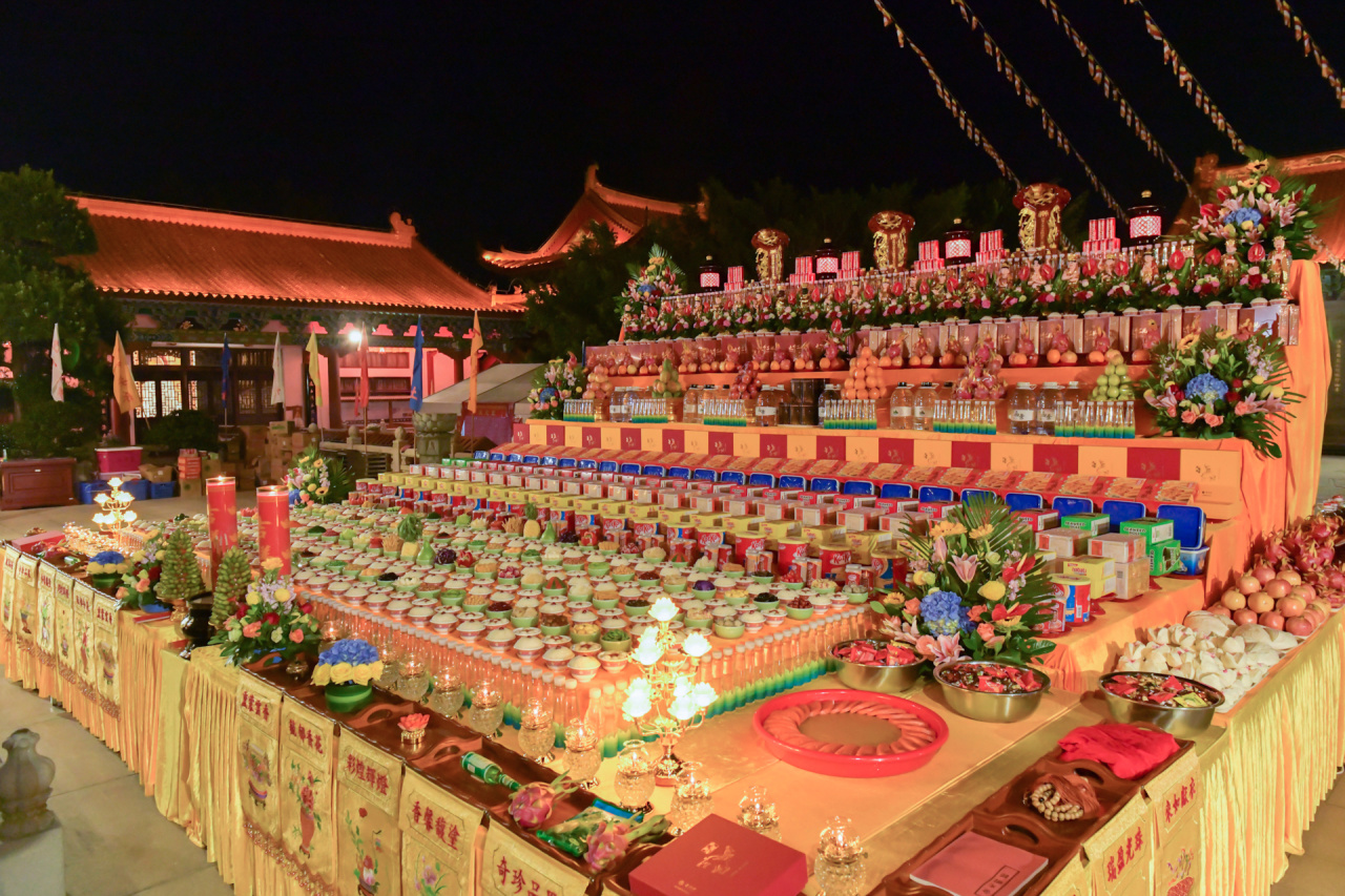 水陆法会｜斋天功德殊胜行，无边胜福皆回向