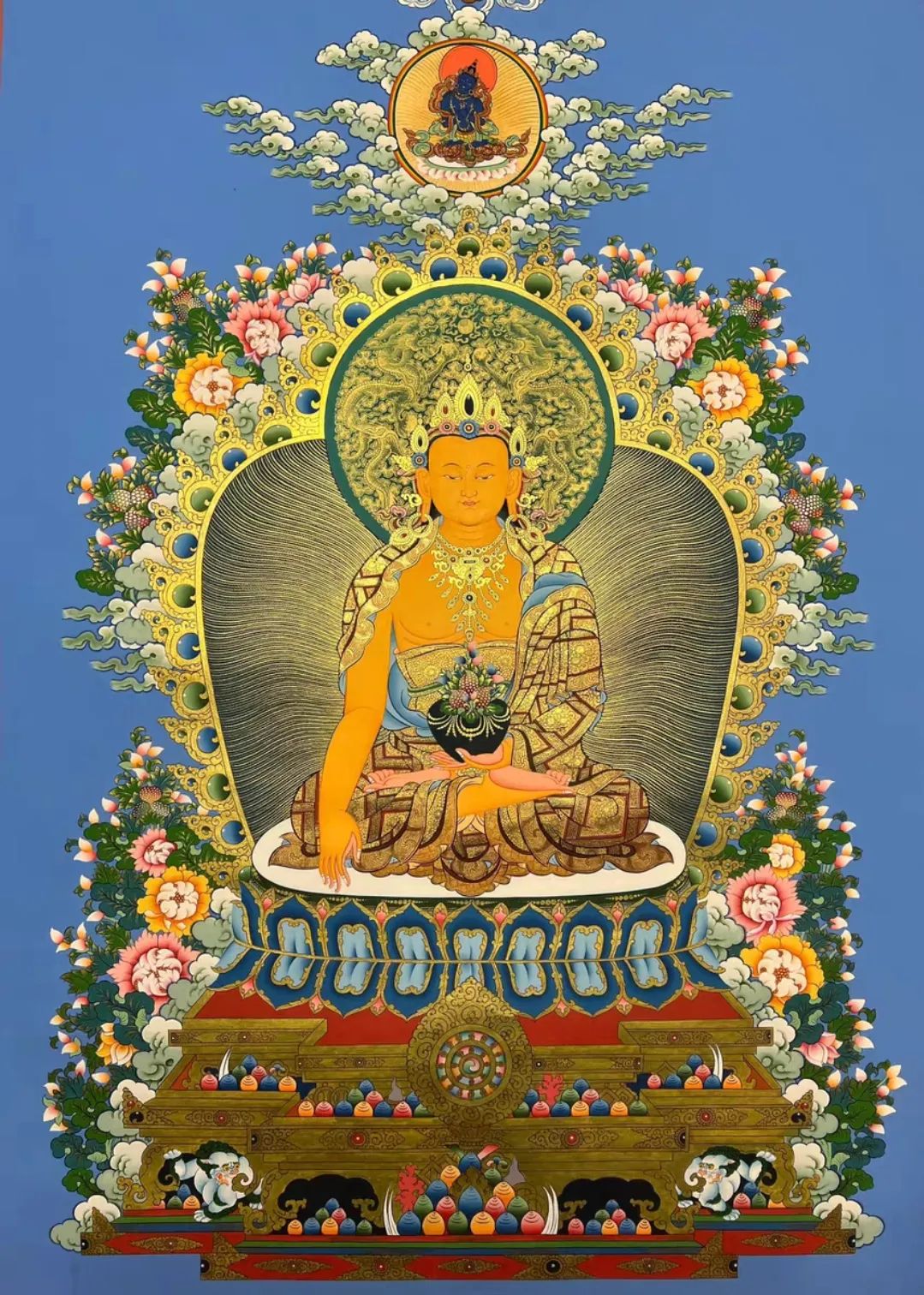 文殊普贤，指归念佛