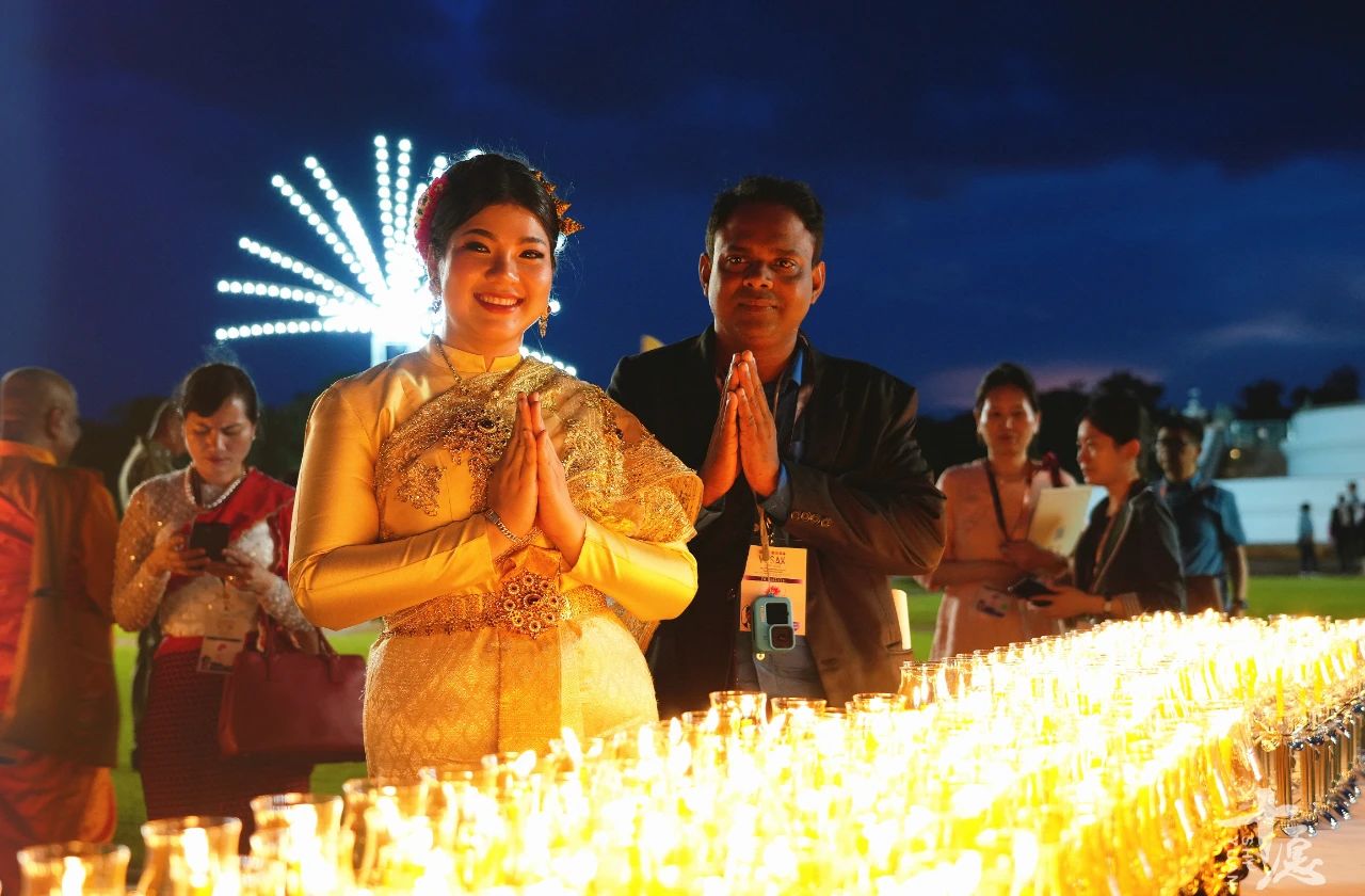 联合国卫塞节｜世界各地佛教长老为全球和平点灯祈福（多图）