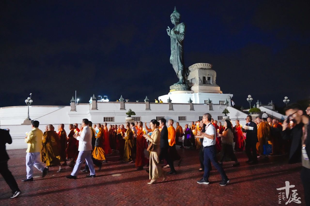 联合国卫塞节｜世界各地佛教长老为全球和平点灯祈福（多图）