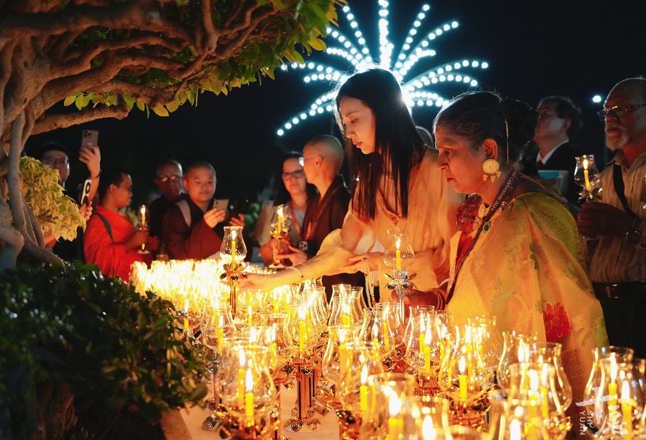 联合国卫塞节｜世界各地佛教长老为全球和平点灯祈福（多图）