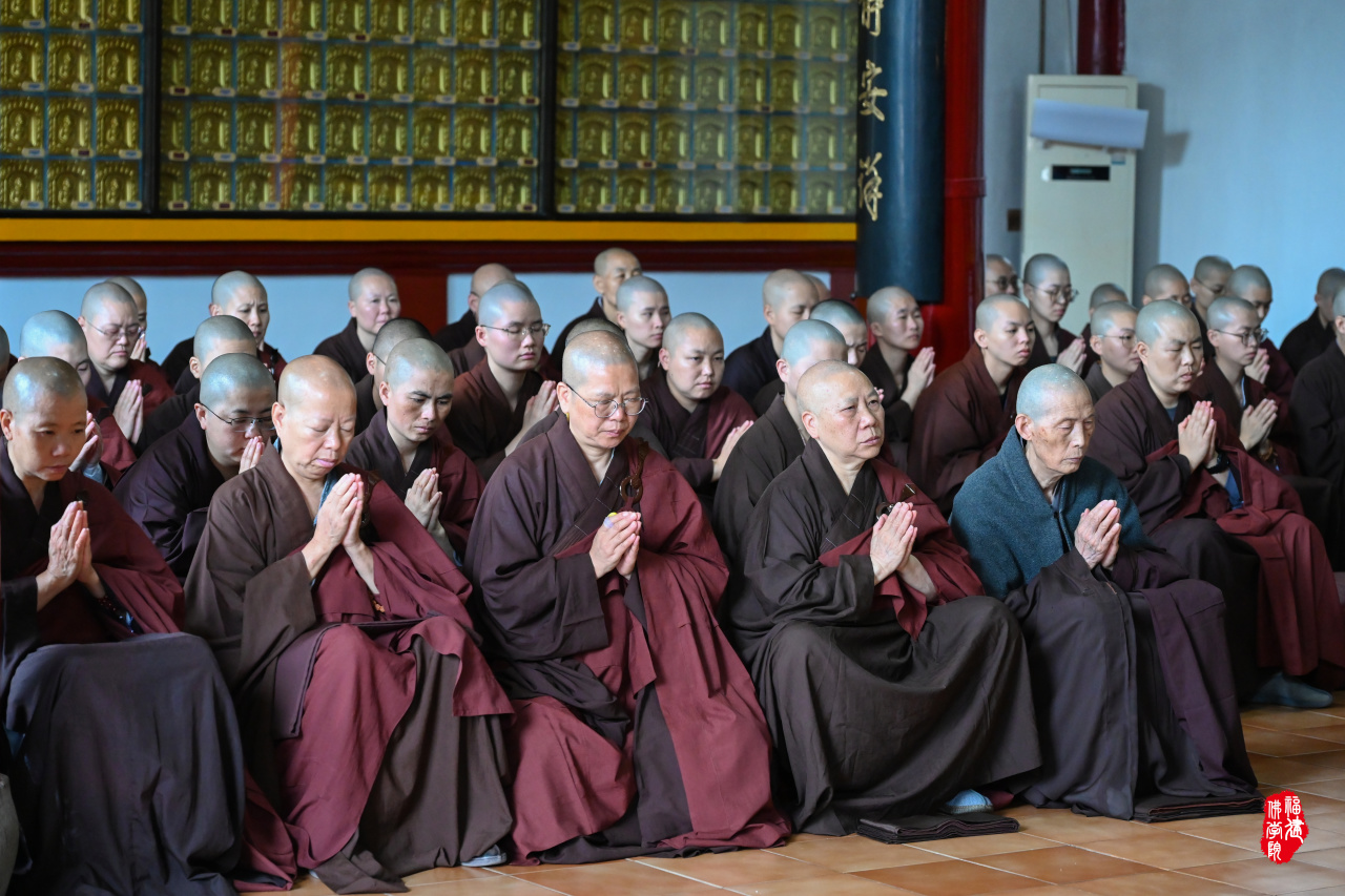 学院动态 | 福州象峰崇福寺举行2024年结夏安居受筹仪式