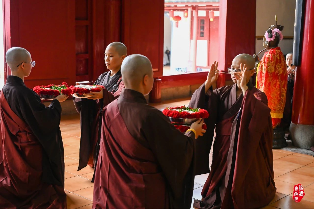 学院动态 | 福州象峰崇福寺举行2024年结夏安居受筹仪式