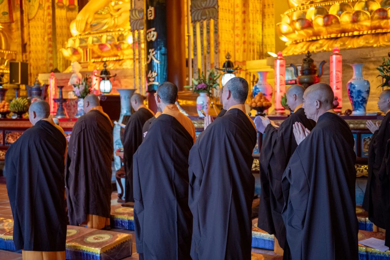 精进办道 | 莆田南少林寺举行结夏安居仪式