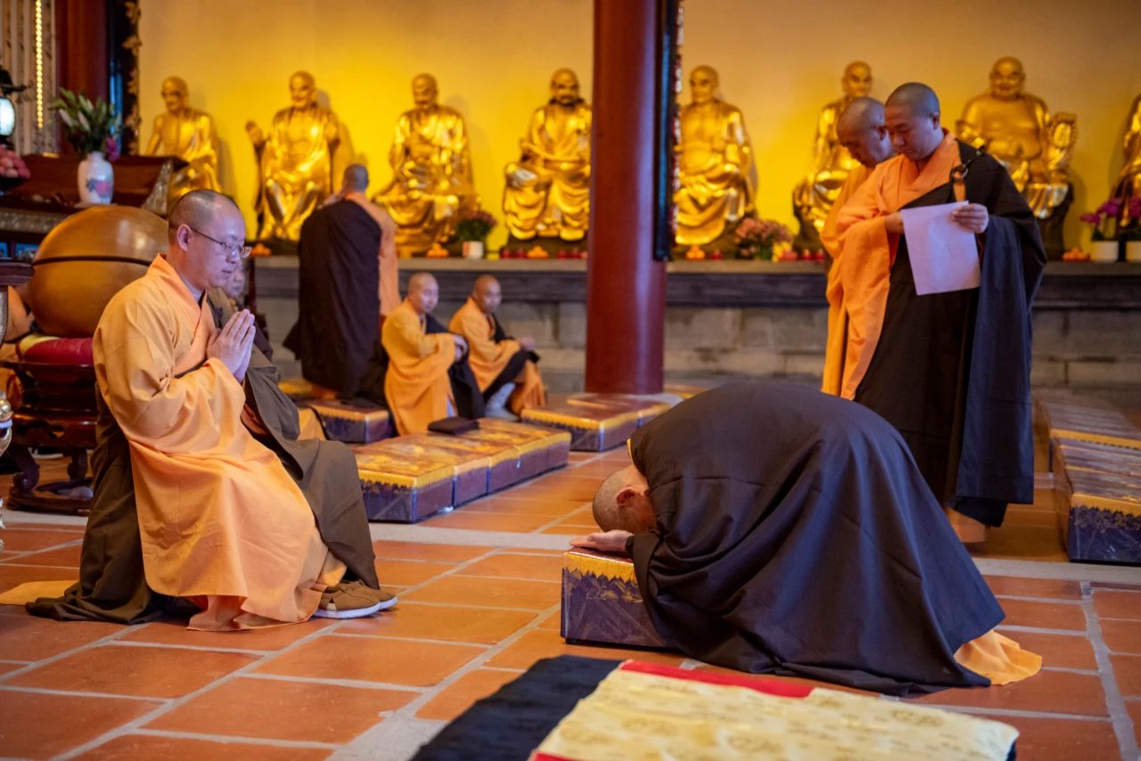 精进办道 | 莆田南少林寺举行结夏安居仪式