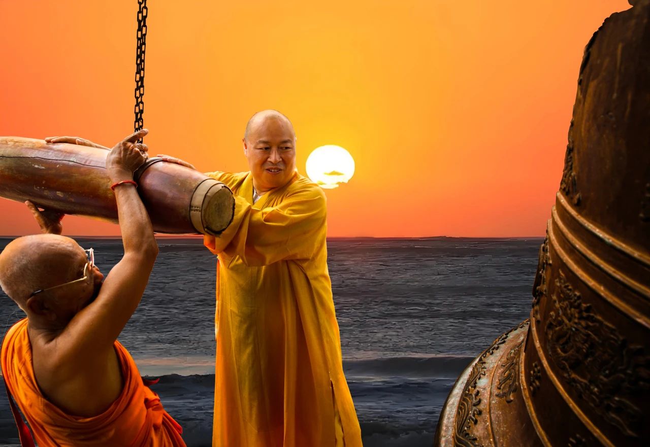 万盏莲灯寄哀思 照亮中柬法谊桥