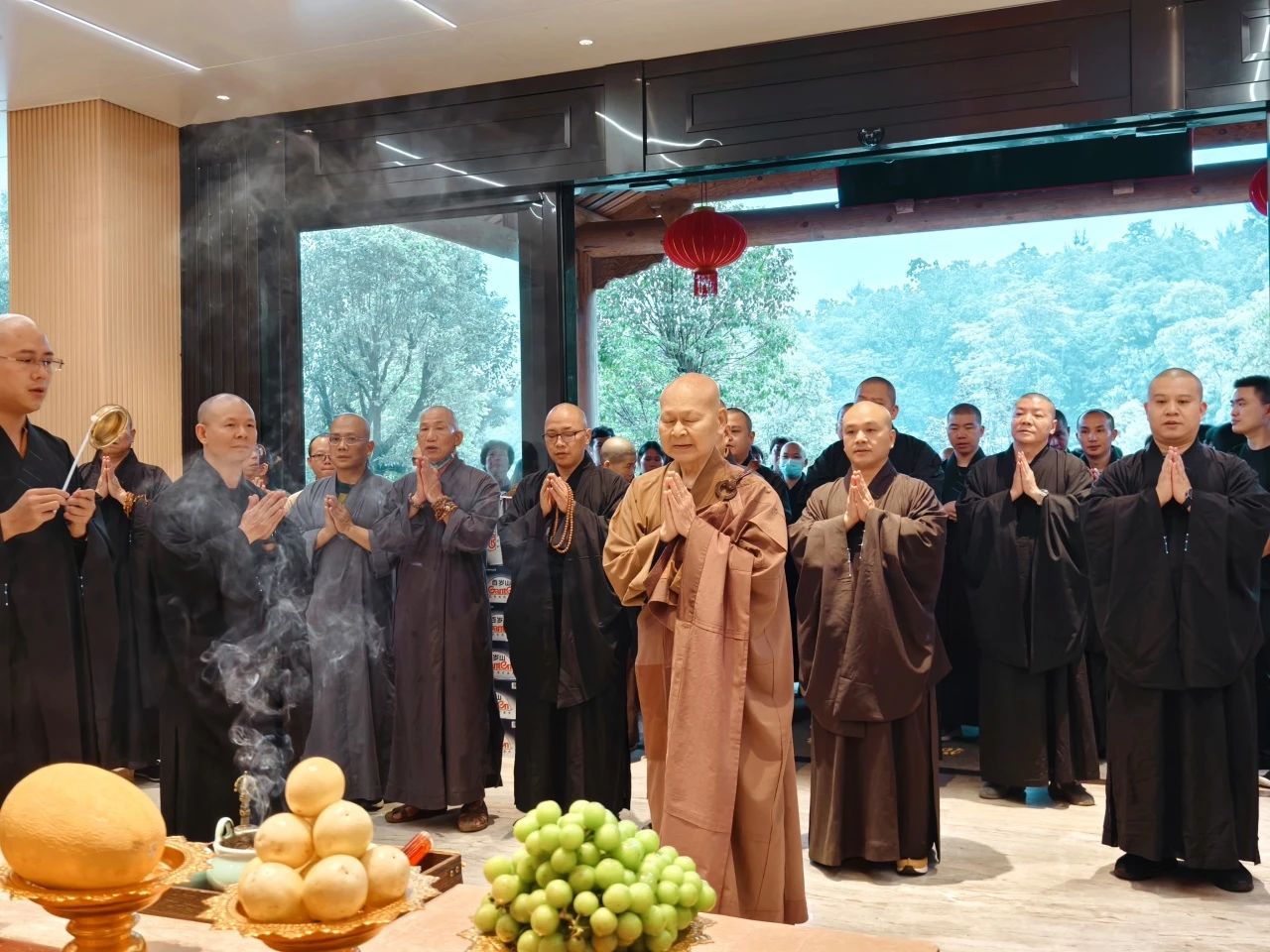 功德圆满，驾返莲邦——开说长老荼毗法会殊胜圆满