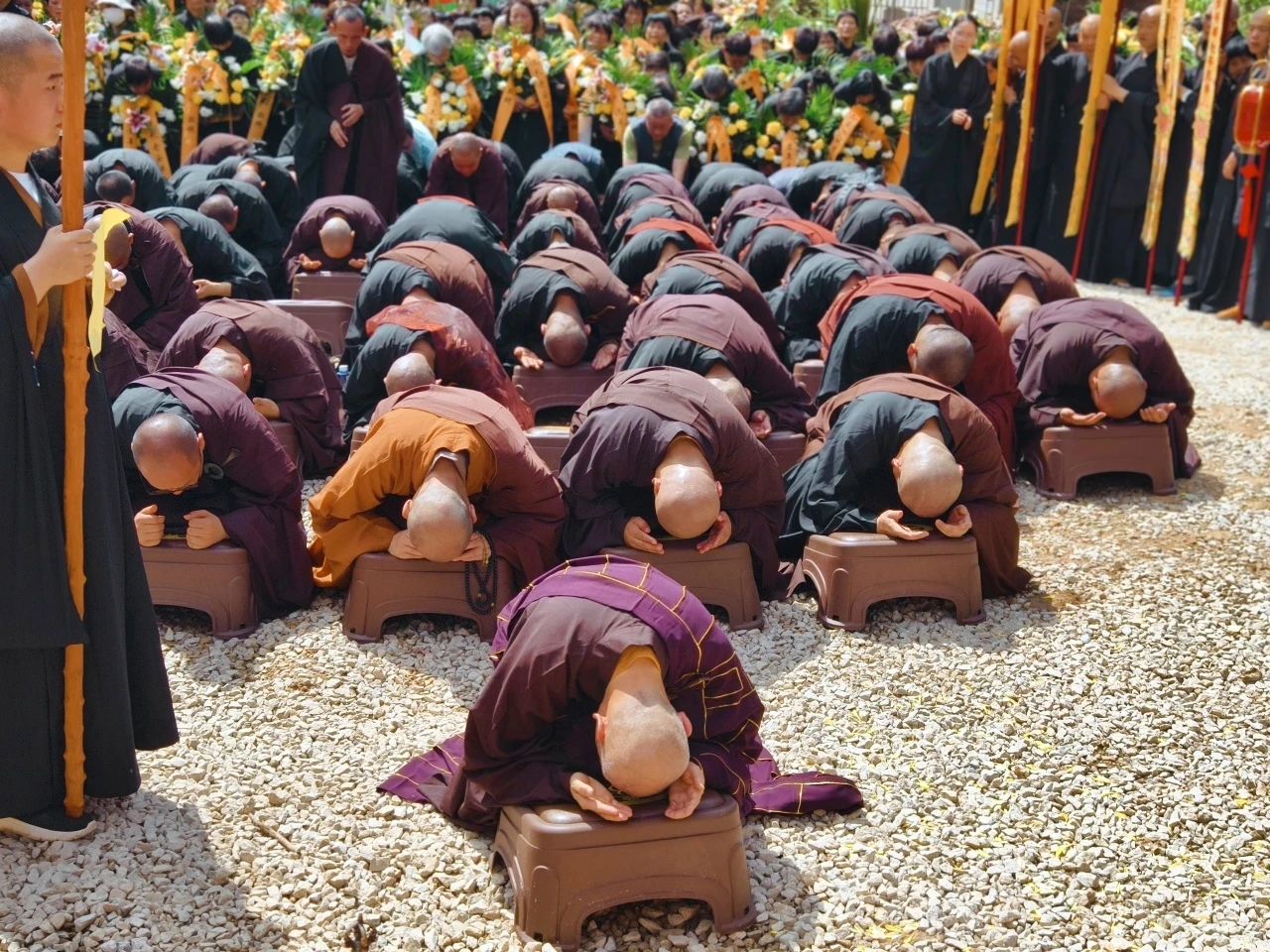 功德圆满，驾返莲邦——开说长老荼毗法会殊胜圆满