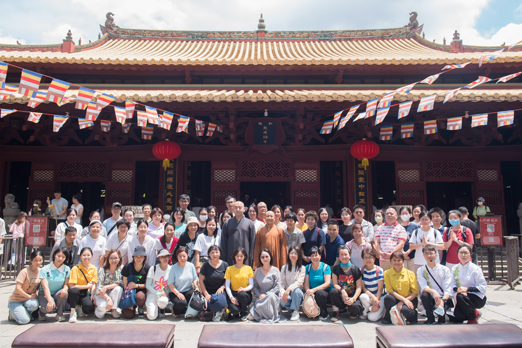 我寺举行七月新晋菩提义工、诃林书院外语志工培训活动