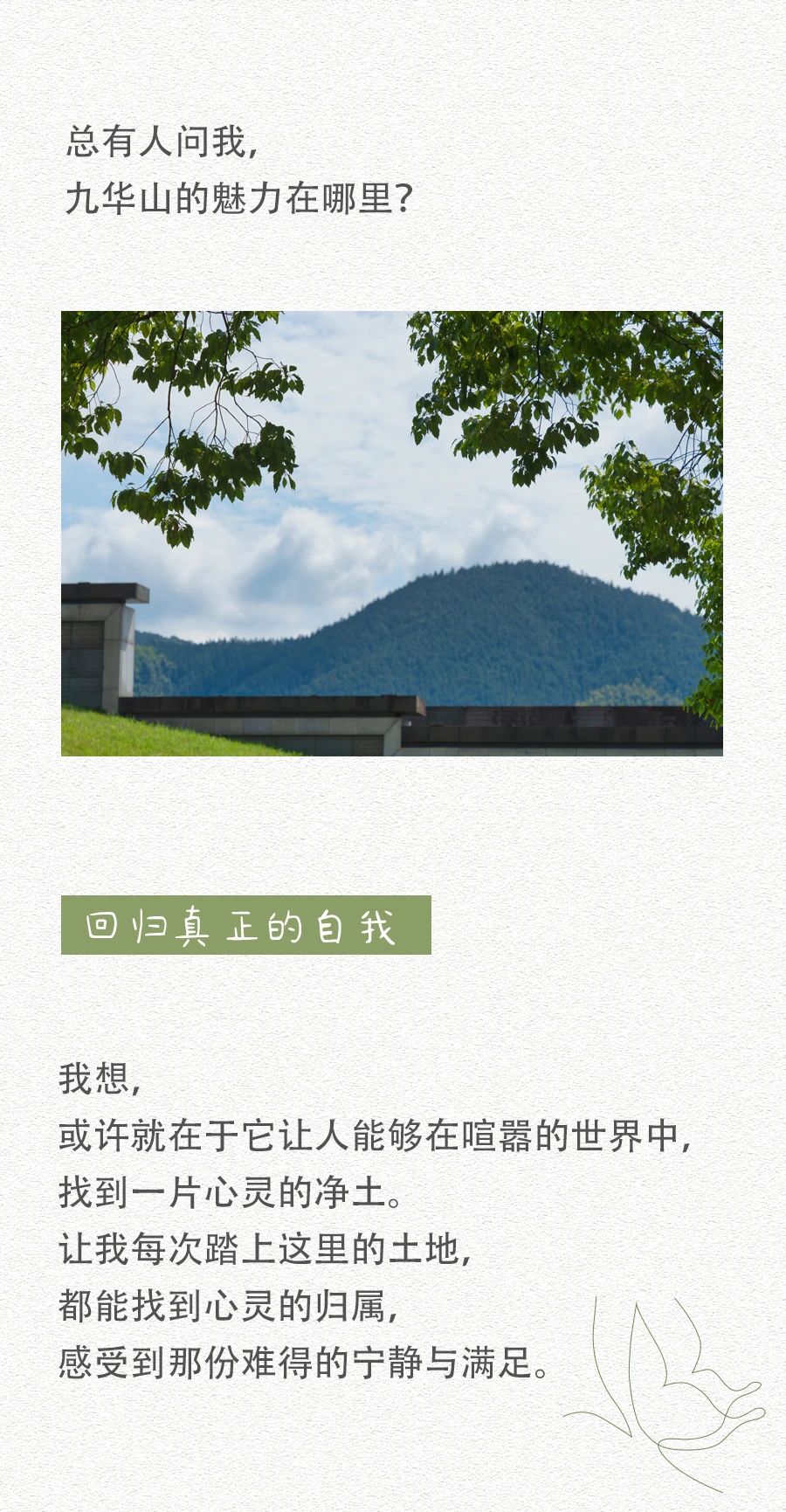 在喧嚣中寻找心灵的净土…