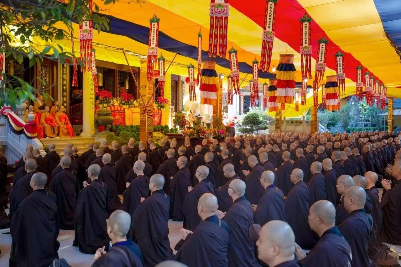 广东汕头青云禅寺2024年传授二部僧三坛大戒法会圆满完成