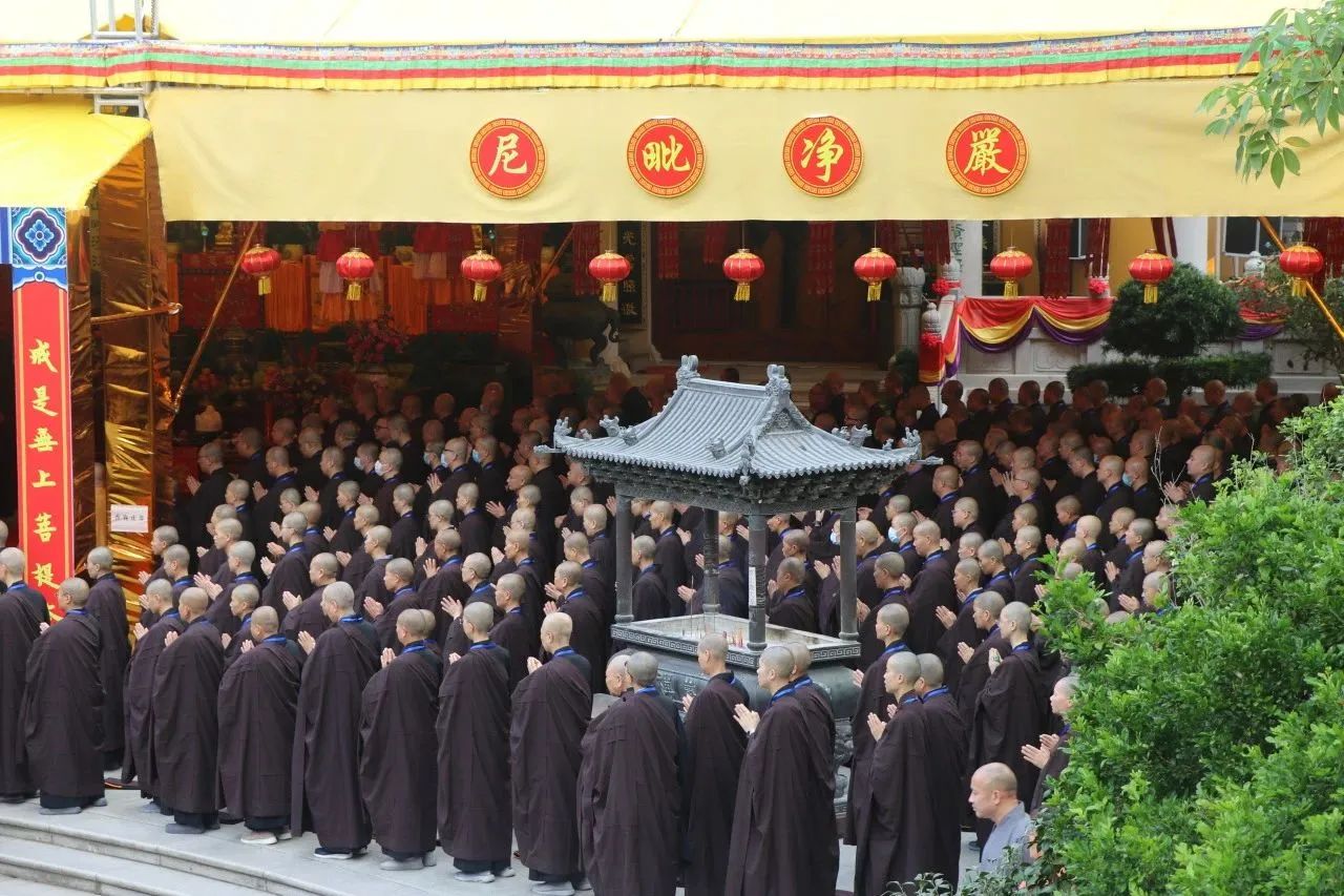 广东汕头青云禅寺2024年传授二部僧三坛大戒法会圆满完成