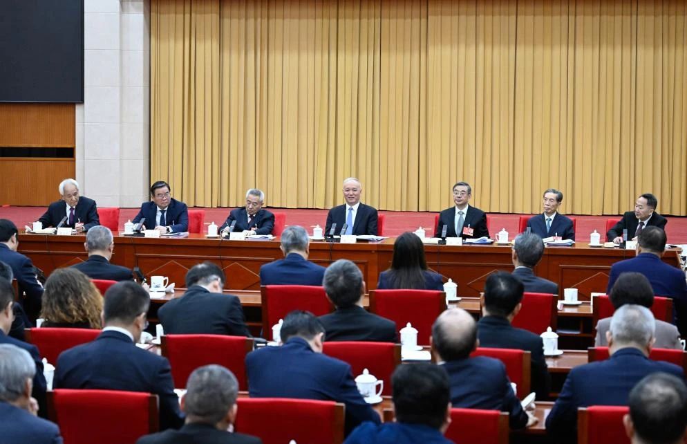 李强赵乐际王沪宁蔡奇丁薛祥李希分别参加全国两会一些团组审议和讨论