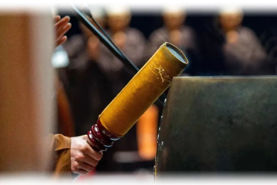 寺院中的法器也是在说法