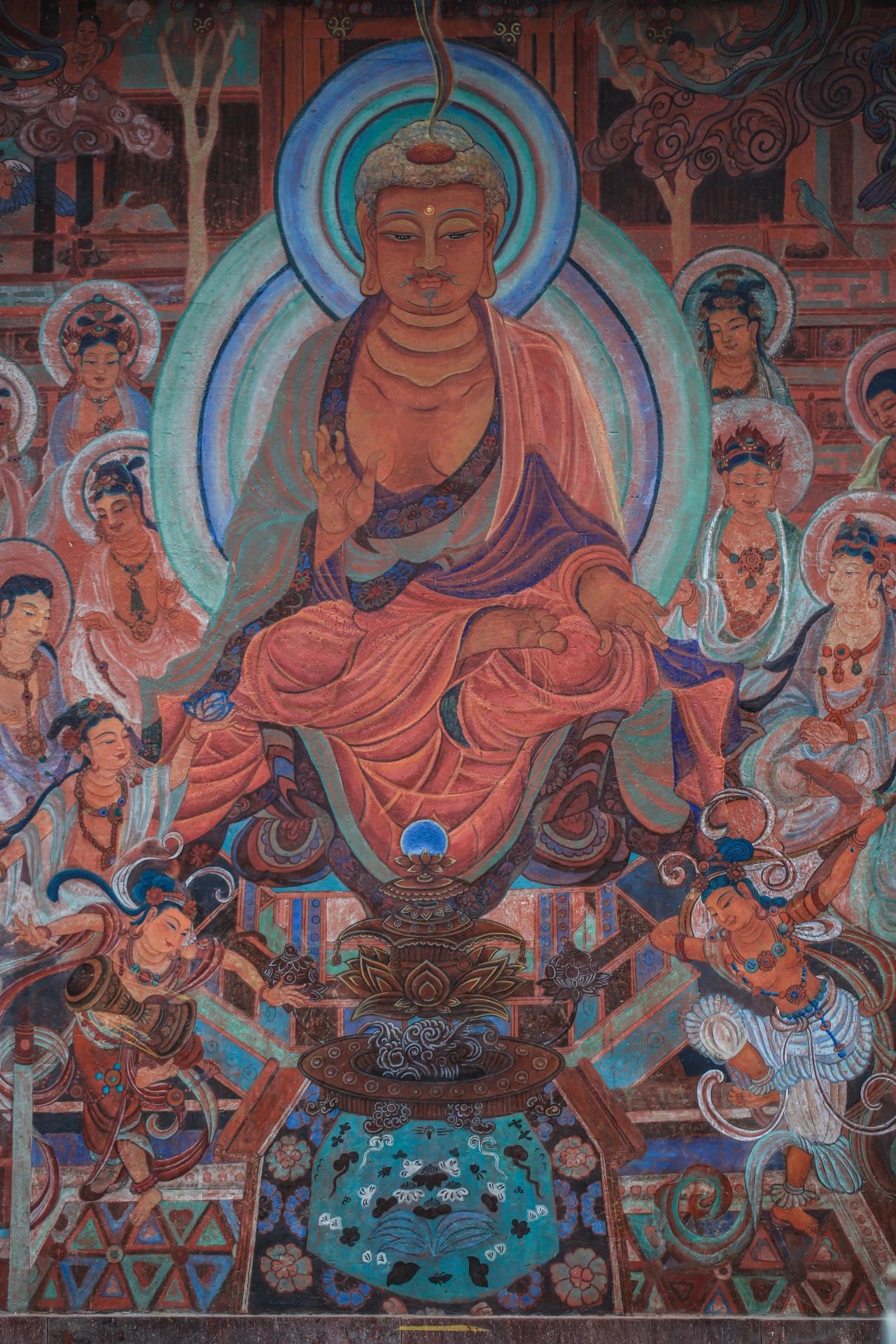 寺院中的法器也是在说法